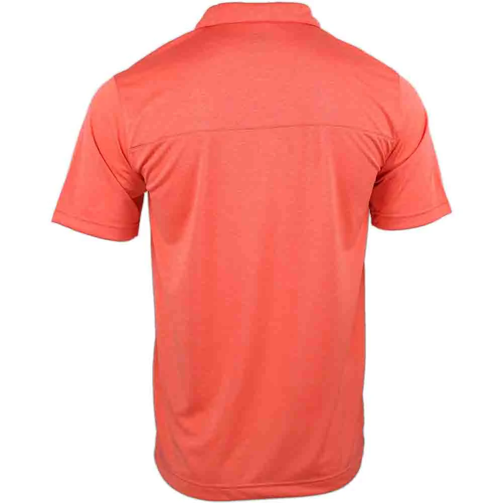Solid Heather Short Sleeve Polo Shirt - Image 2
