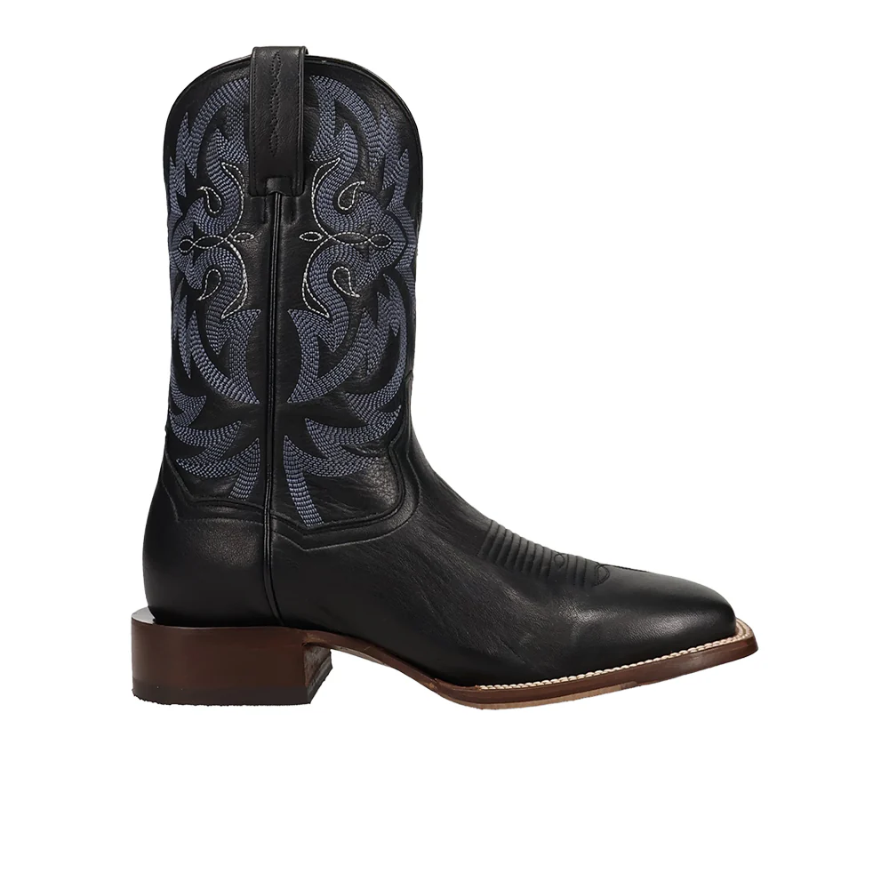 Sonara Leather Square Toe Pull On Cowboy Boots