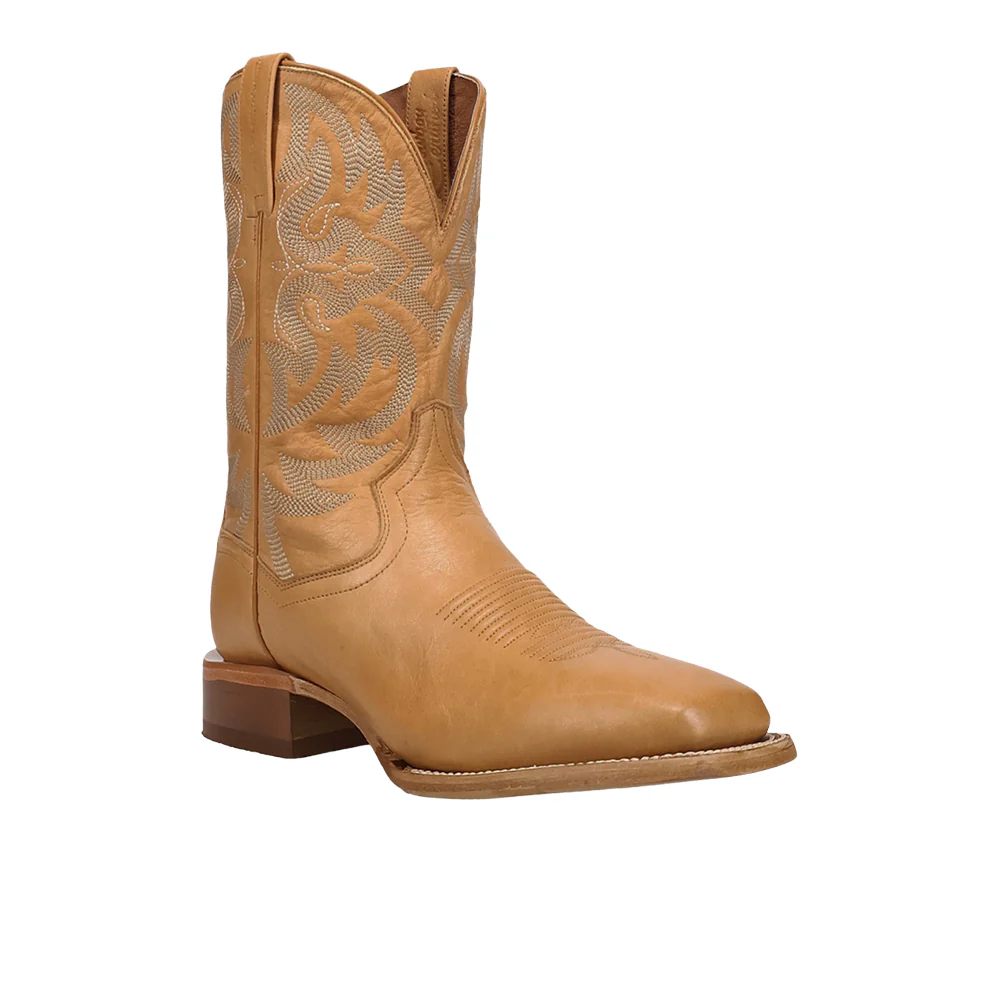 Sonara Leather Square Toe Pull On Cowboy Boots - Image 2