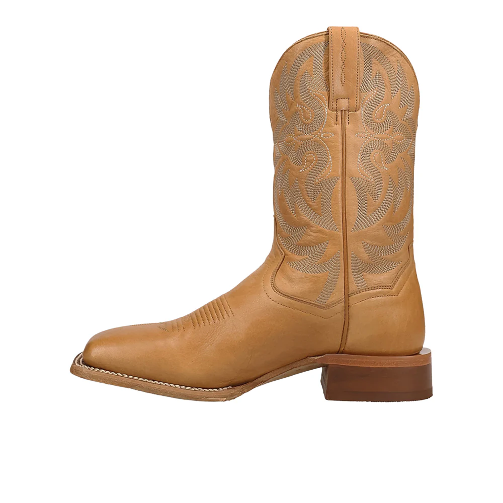 Sonara Leather Square Toe Pull On Cowboy Boots - Image 3