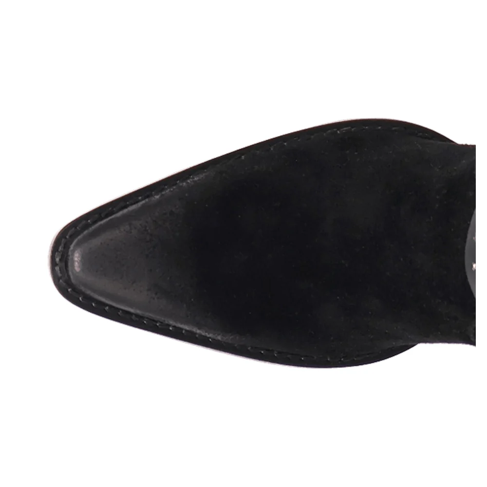 Songbird Studded Snip Toe Zippered Booties - Image 4
