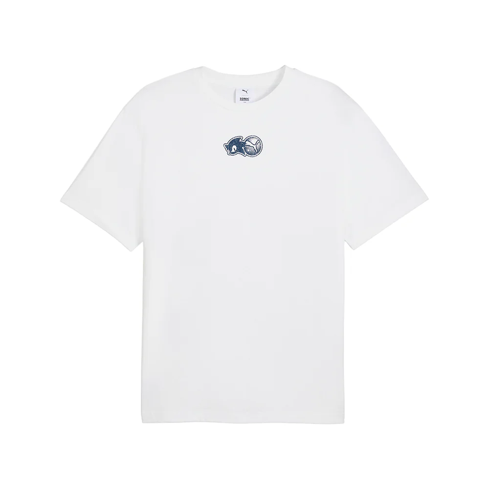 PUMA X SONIC THE HEDGEHOG Relaxed Graphic Crew Neck Short Sleeve T-Shirt