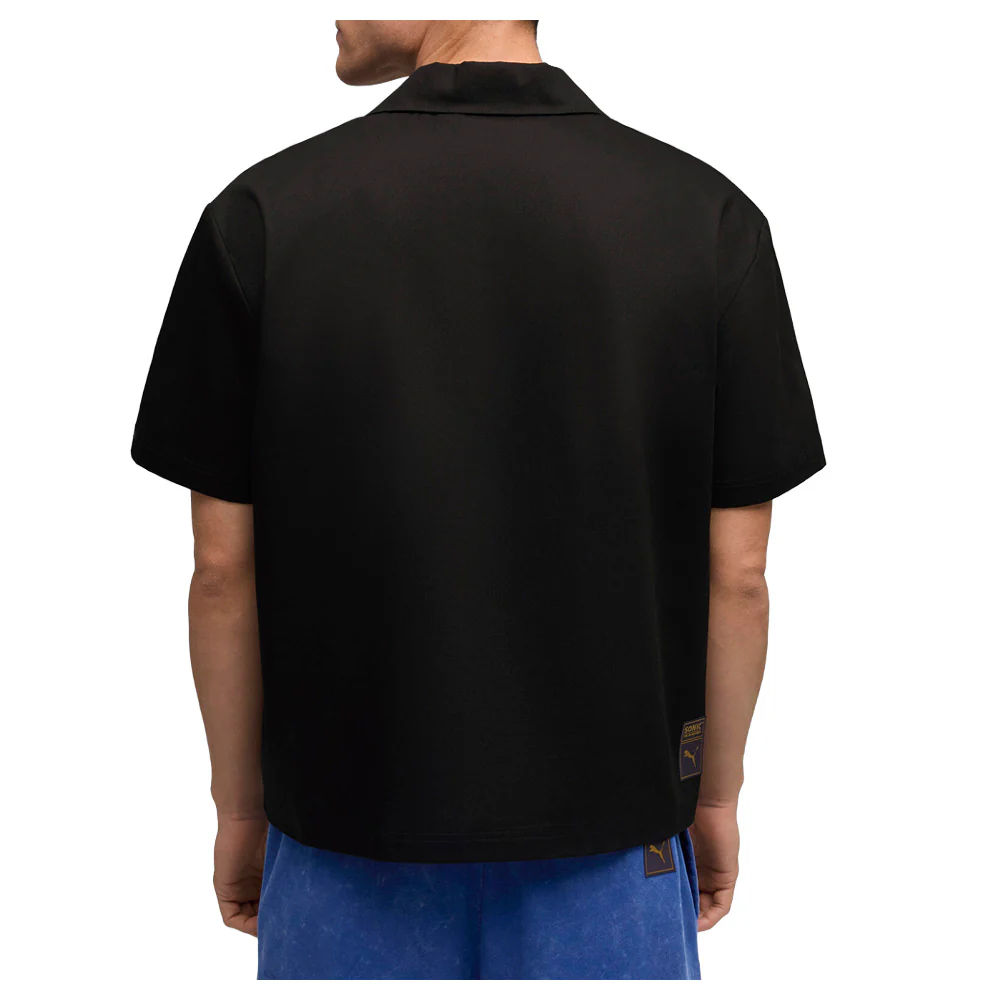 PUMA X SONIC THE HEDGEHOG Relaxed Graphic Racer Collared Neck Short Sleeve T-Shirt - Image 4