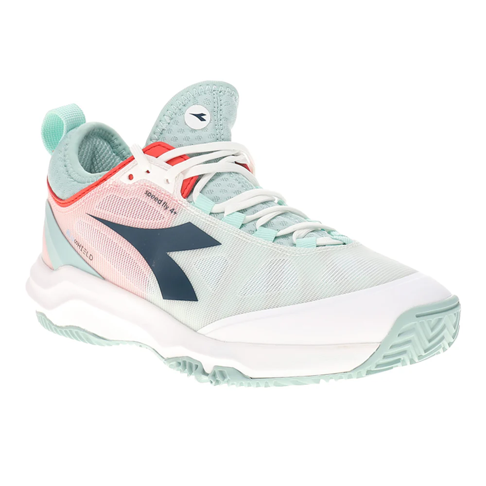 Speed Blushield Fly 4 Plus Clay Tennis Shoes - Image 2