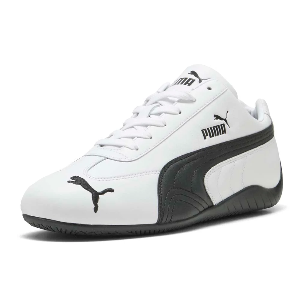 Speedcat Leather Lace Up Sneakers - Image 2
