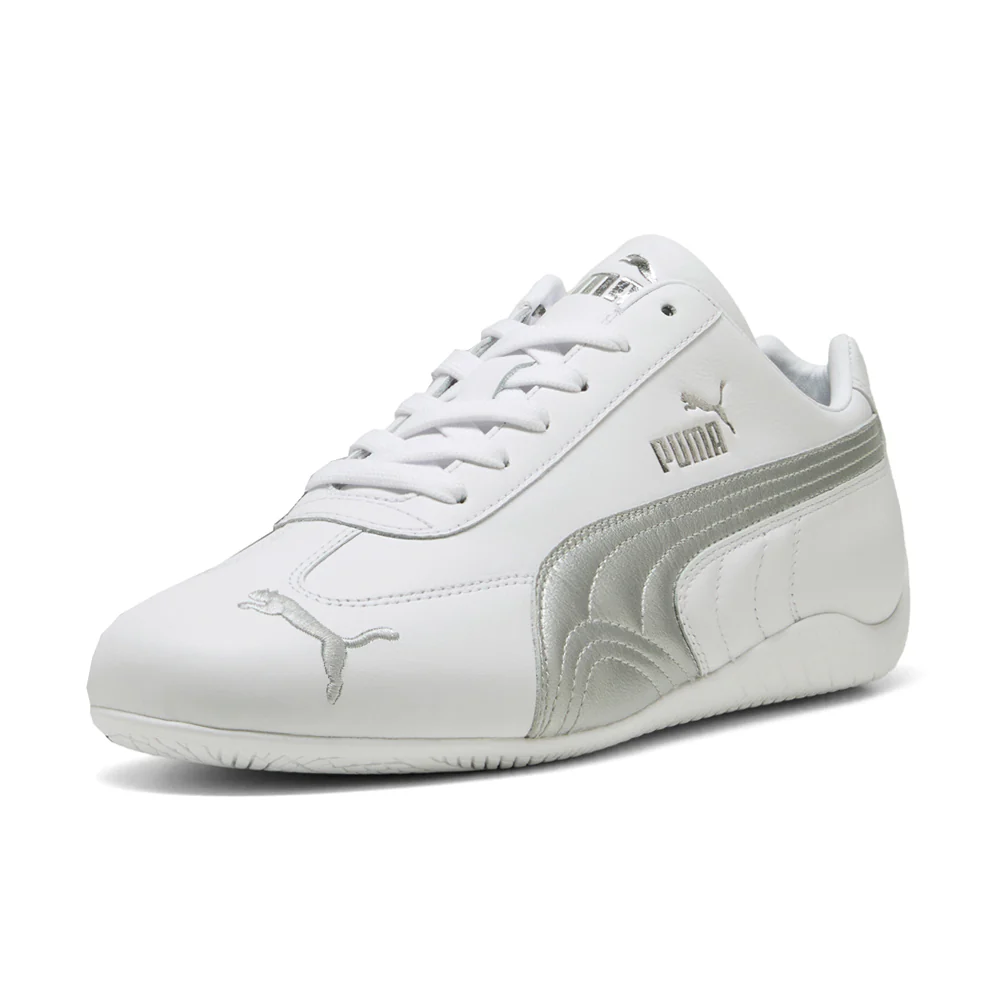 Speedcat Leather Lace Up Sneakers - Image 2