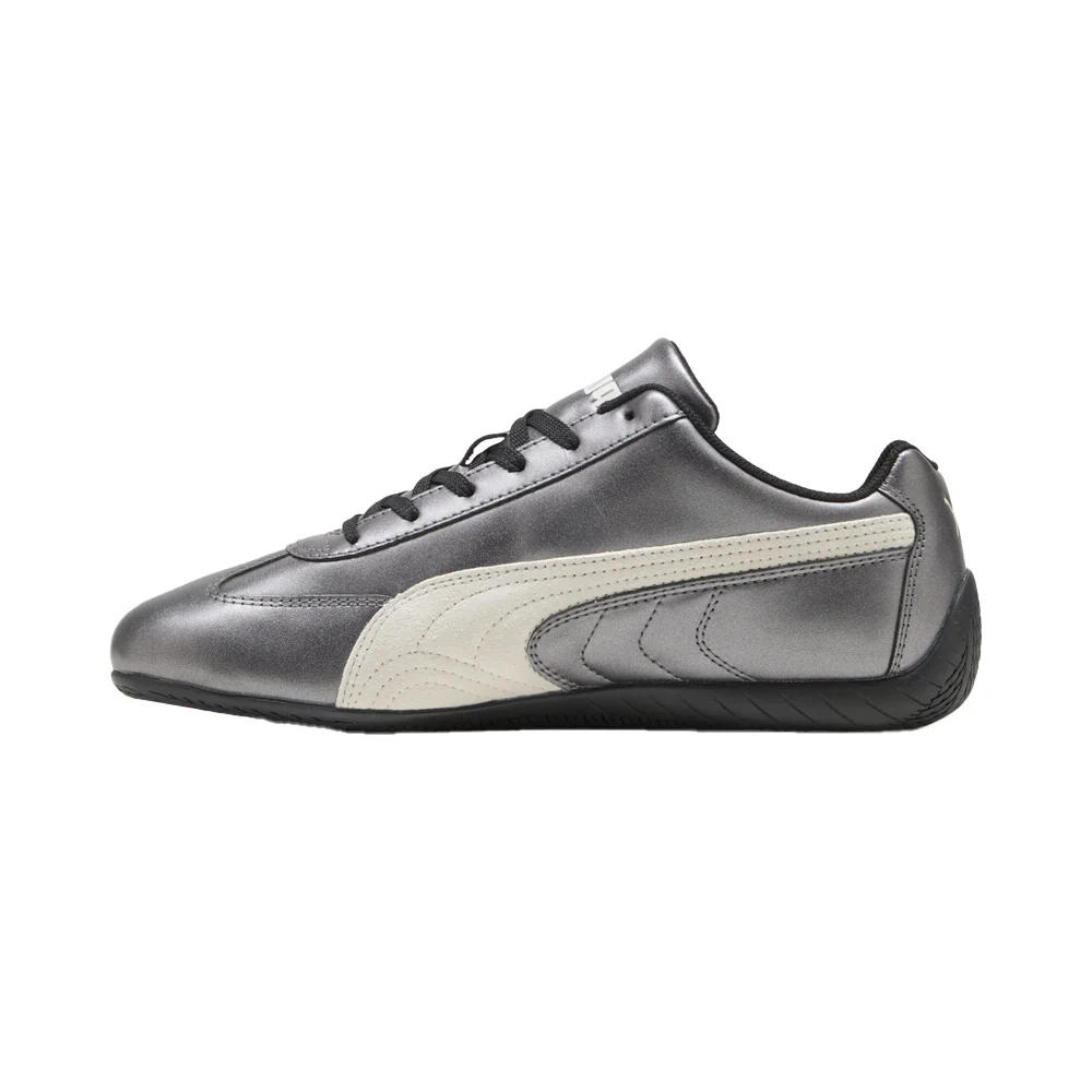 Speedcat Metallic Lace Up Sneakers - Image 3