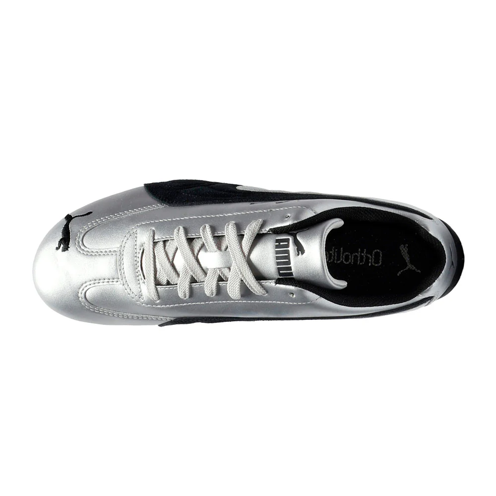 Speedcat Metallic Lace Up Sneakers - Image 4