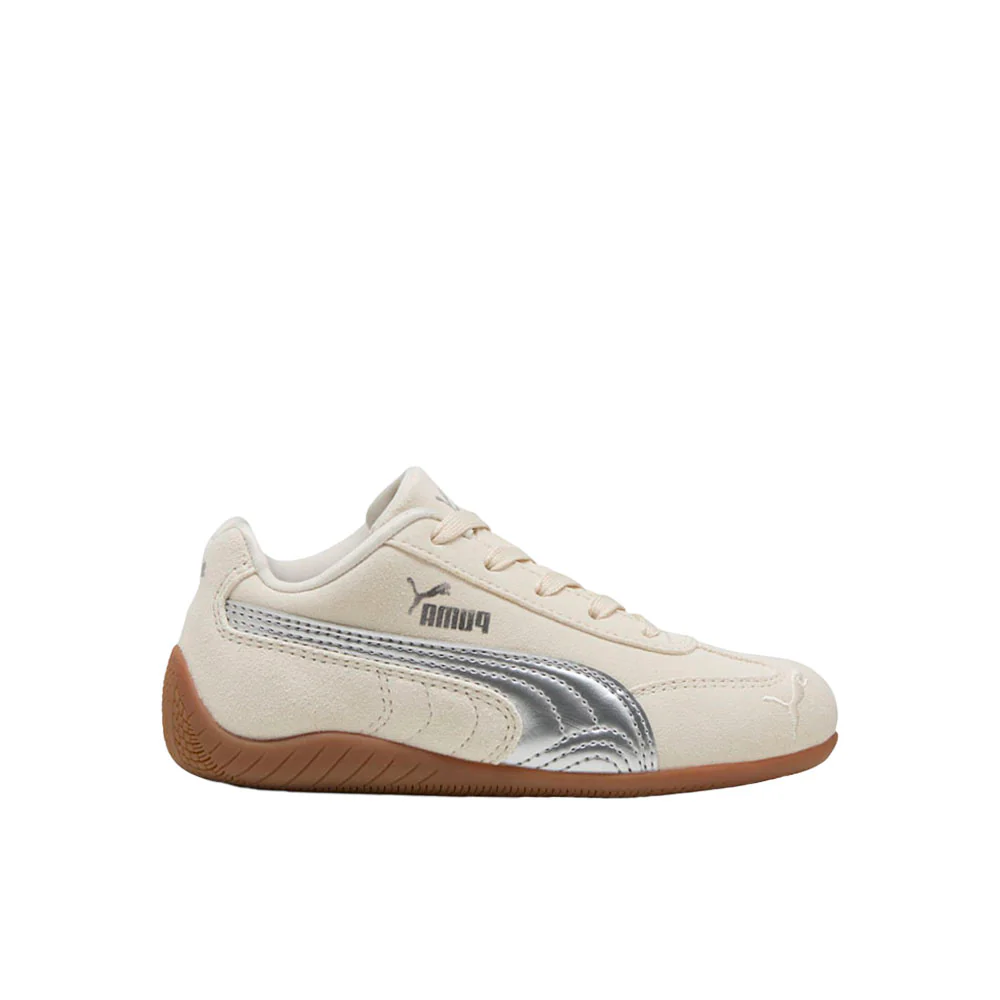 Speedcat Metallic Lace Up Sneakers (Little Kid)