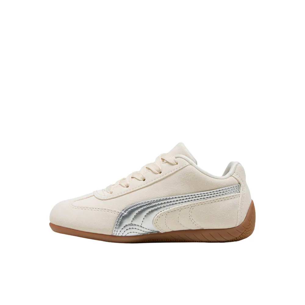 Speedcat Metallic Lace Up Sneakers (Little Kid) - Image 3
