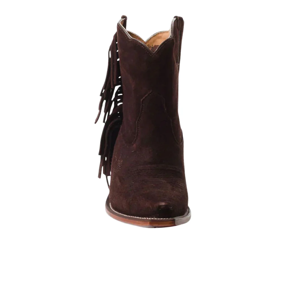 Spirit Snip Toe Pull On Cowboy Booties - Image 4