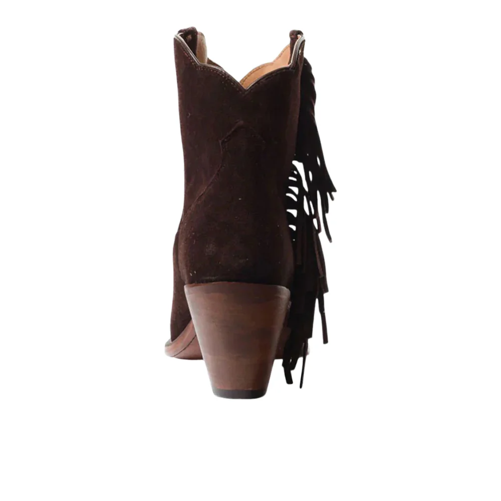 Spirit Snip Toe Pull On Cowboy Booties - Image 5