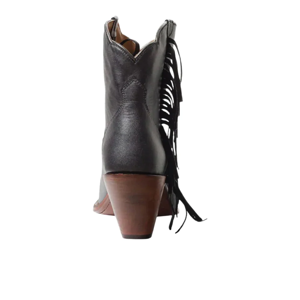 Spirit Snip Toe Pull On Cowboy Booties - Image 5