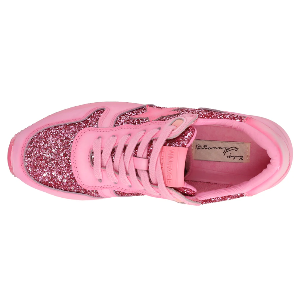 Splendid Glitter Lace Up Sneakers - Image 4