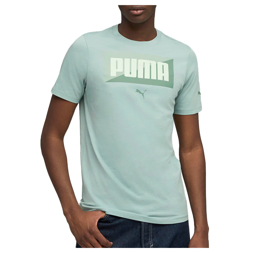 Split Box Crew Neck Short Sleeve T-Shirt - Image 3