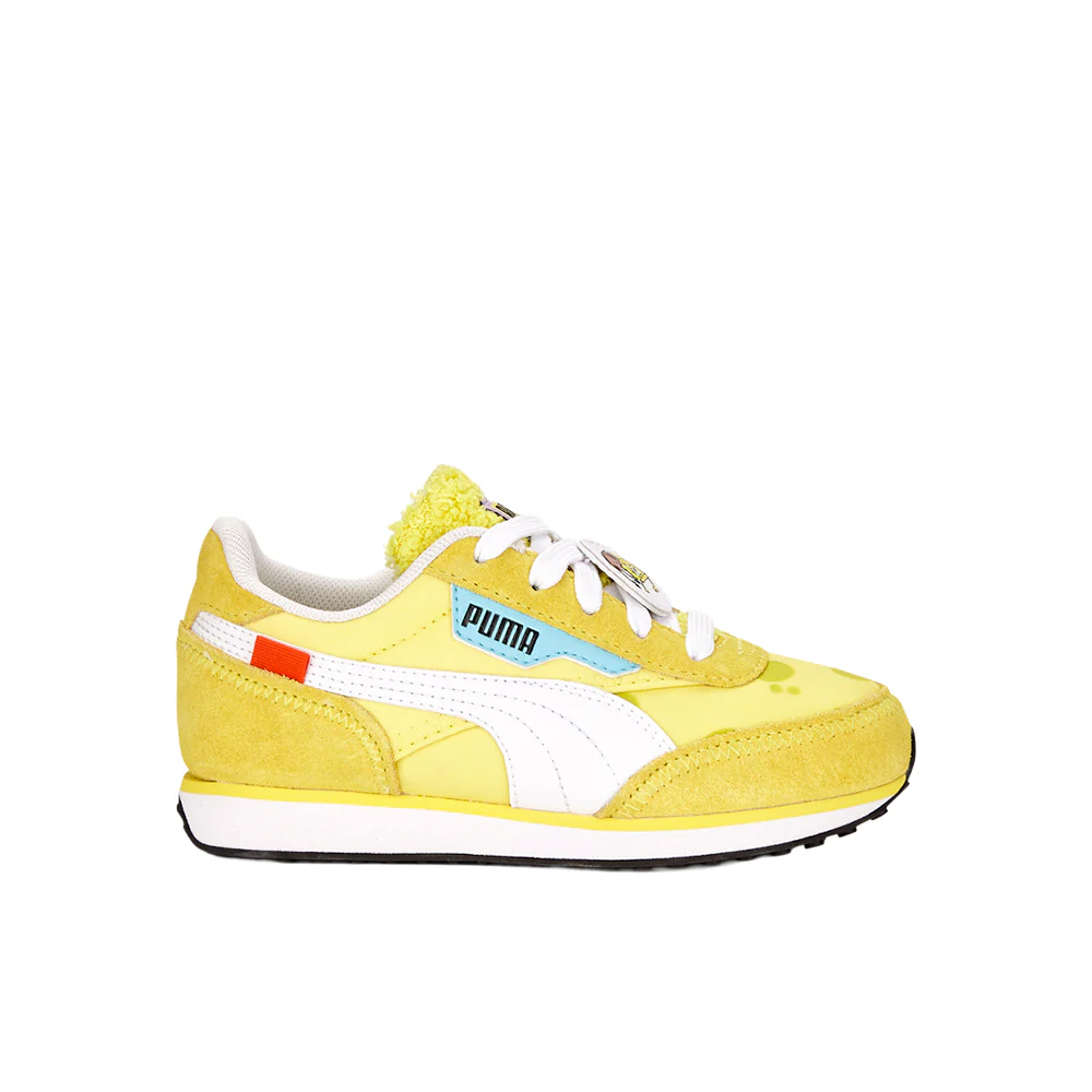 PUMA X SPONGEBOB Future Rider Lace Up Sneakers (Little Kid)