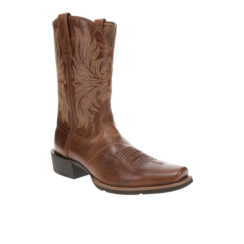 Sport Narrow Embroidered Snip Toe Cowboy Boots - Image 2