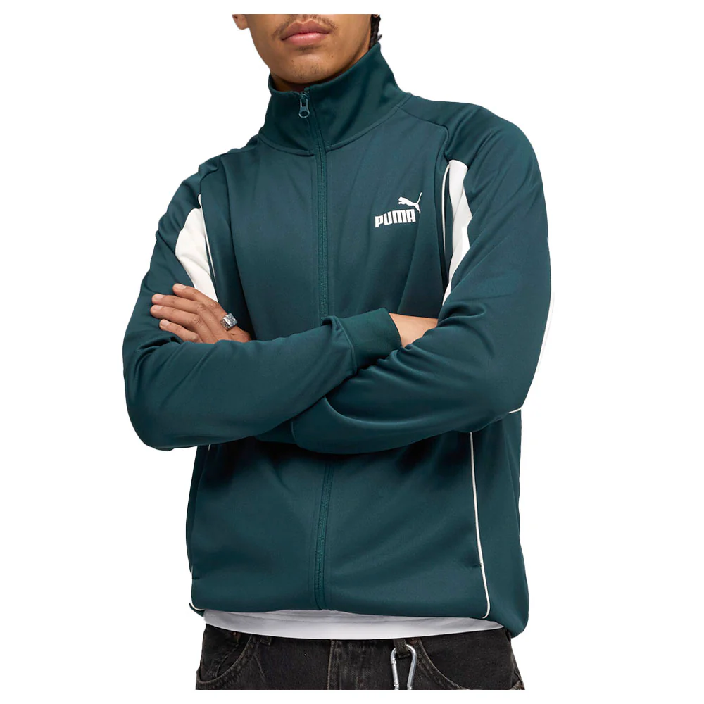 Sport Poly Full Zip Track Jacket - Image 3