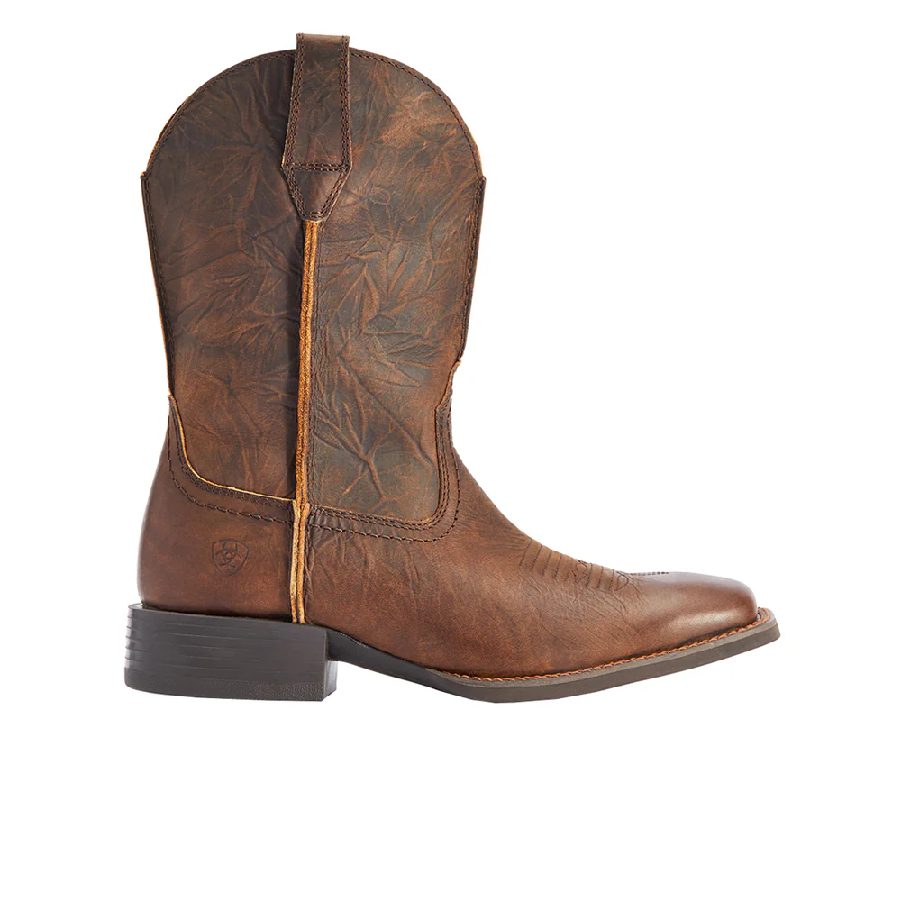 Sport Rambler Square Toe Pull On Cowboy Boots
