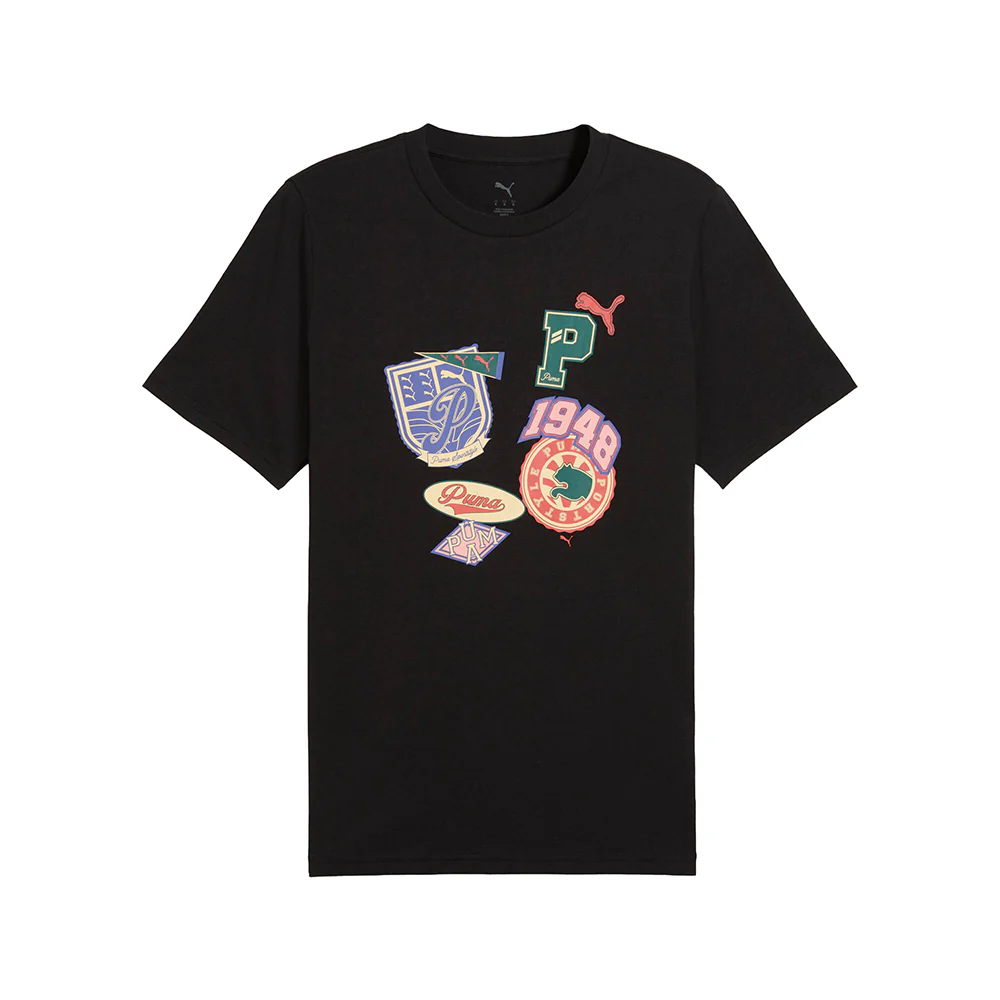 Sports Legacy Front Graphic Crew Neck Short Sleeve T-Shirt