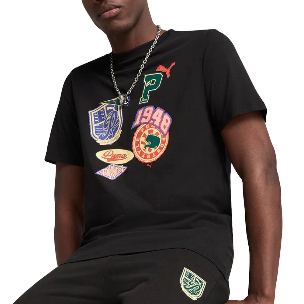 Sports Legacy Front Graphic Crew Neck Short Sleeve T-Shirt - Image 5