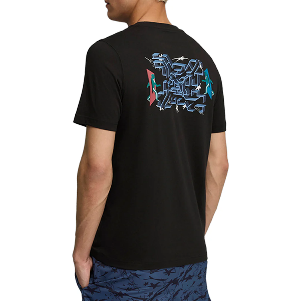 PUMA X SQUID GAME Graphic Crew Neck Short Sleeve T-Shirt - Image 4