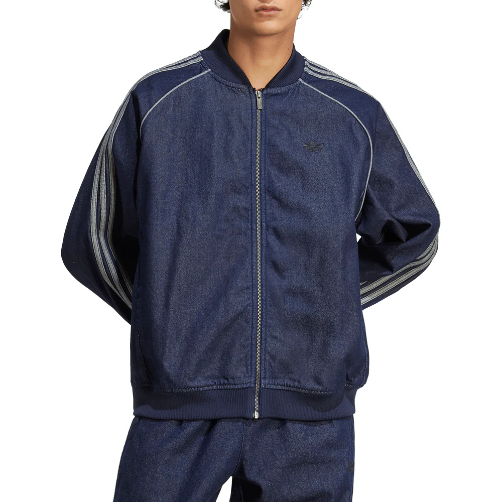 SST Adicolor Loose SST Denim Stone Jacket - Image 3