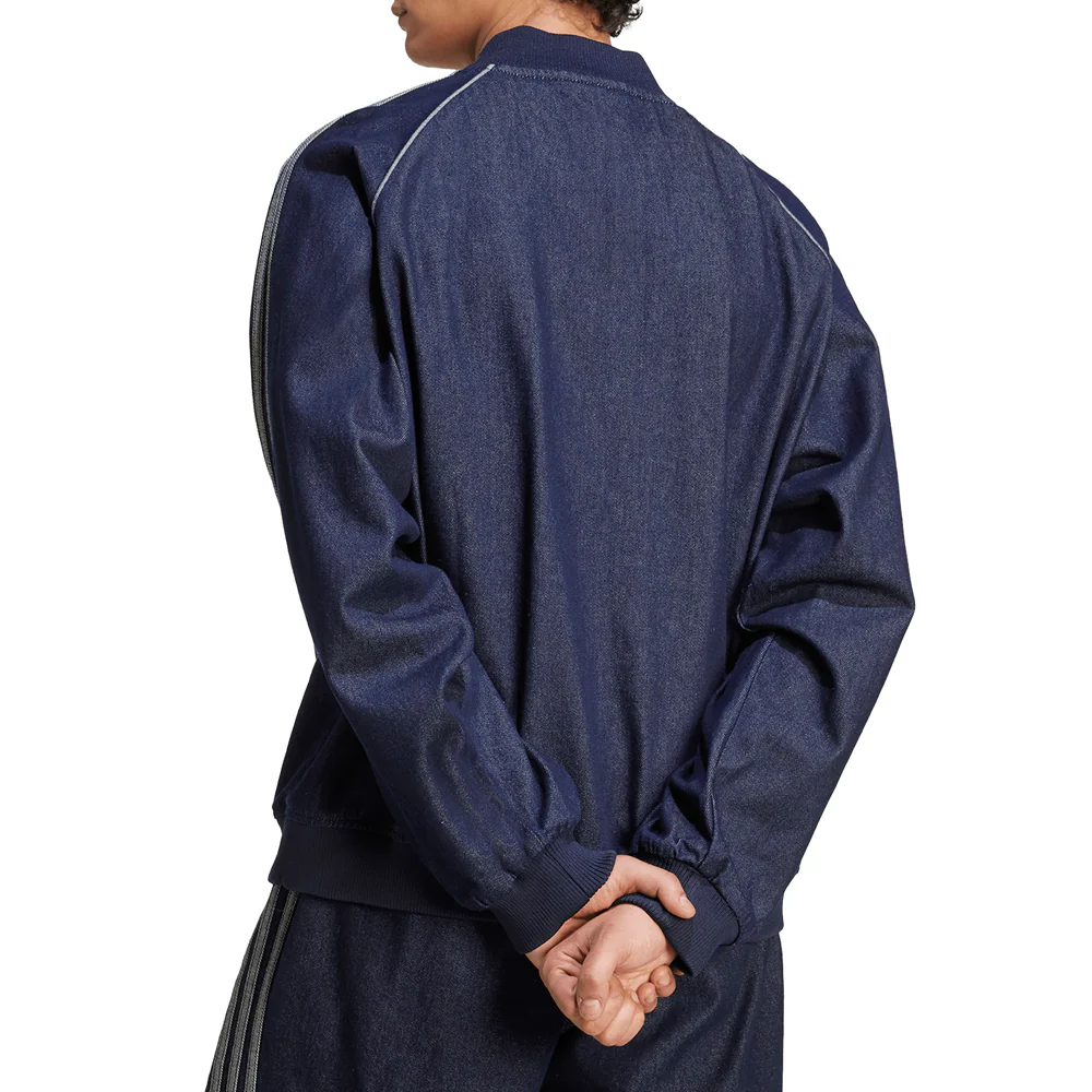 SST Adicolor Loose SST Denim Stone Jacket - Image 4
