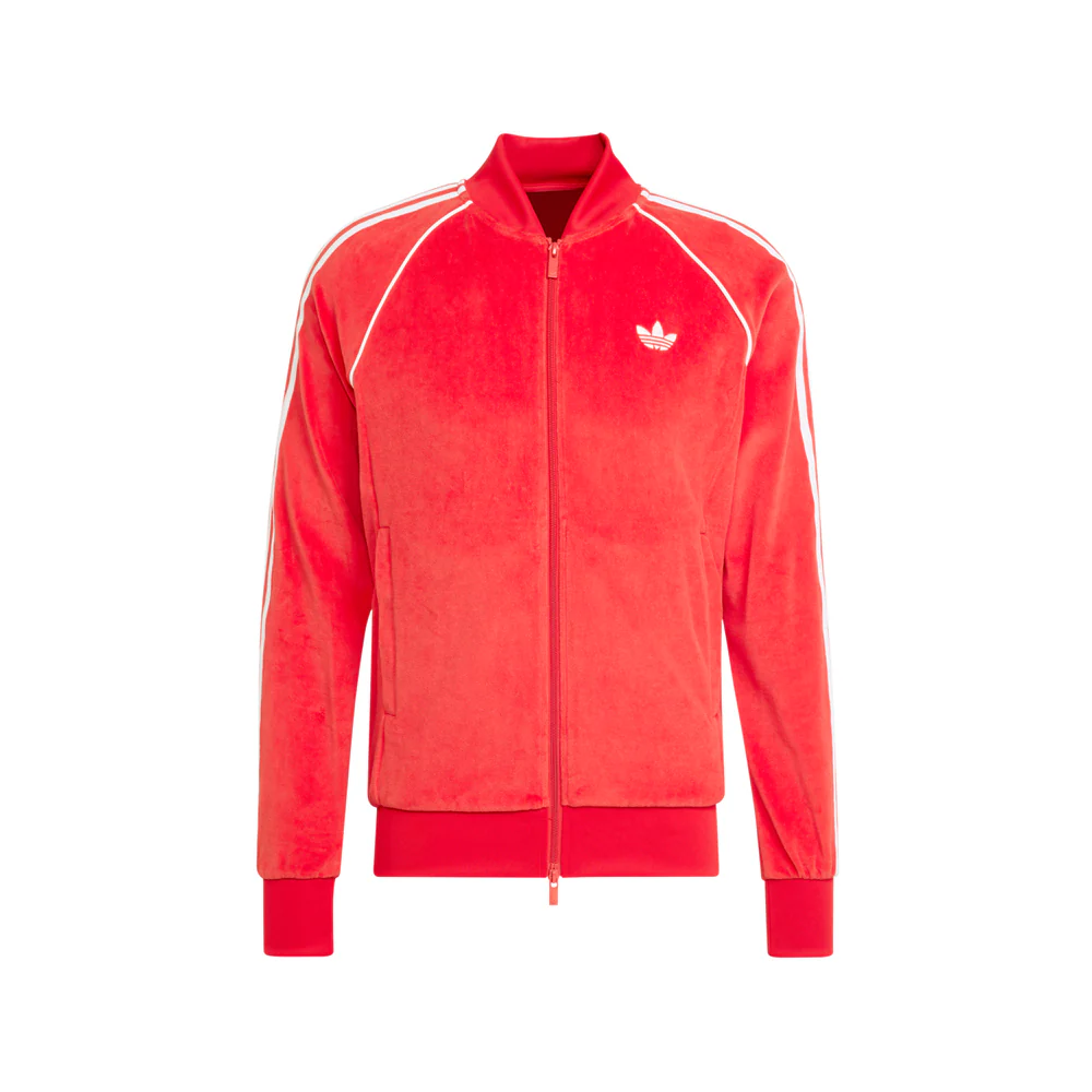 SST Adicolor Velour Full Zip Track Jacket