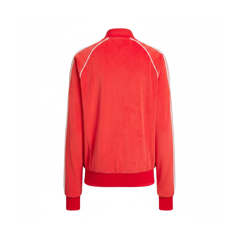 SST Adicolor Velour Full Zip Track Jacket - Image 2