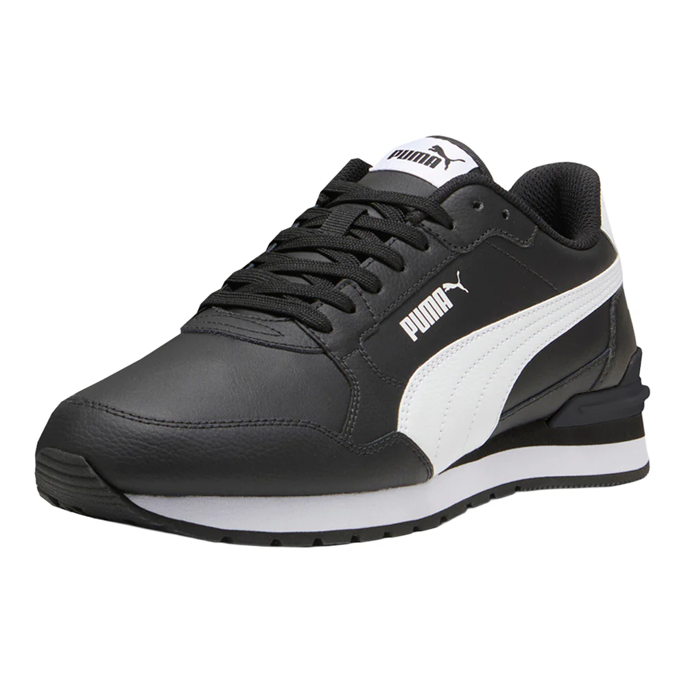 ST Runner v4 Leather Lace Up Sneakers - Image 2