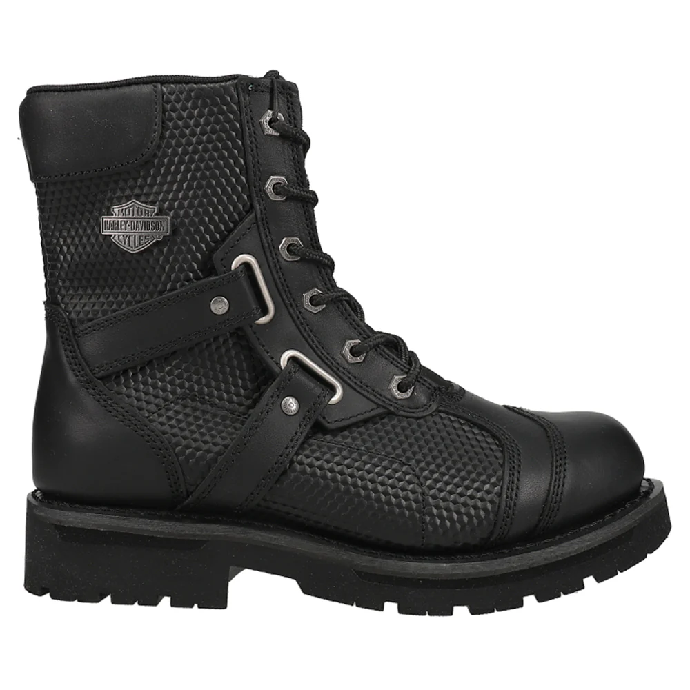 Stealth Leather Motorcycle Boots