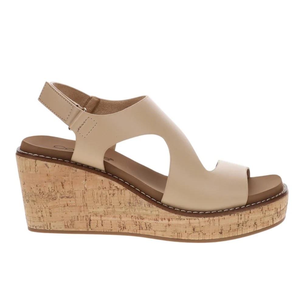 Steppin Out Wedge Slingback Sandals
