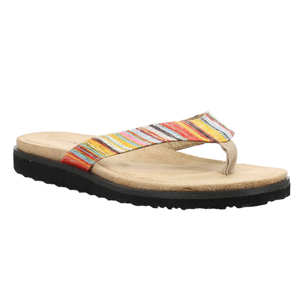 Stevie Striped Flip Flops - Image 2