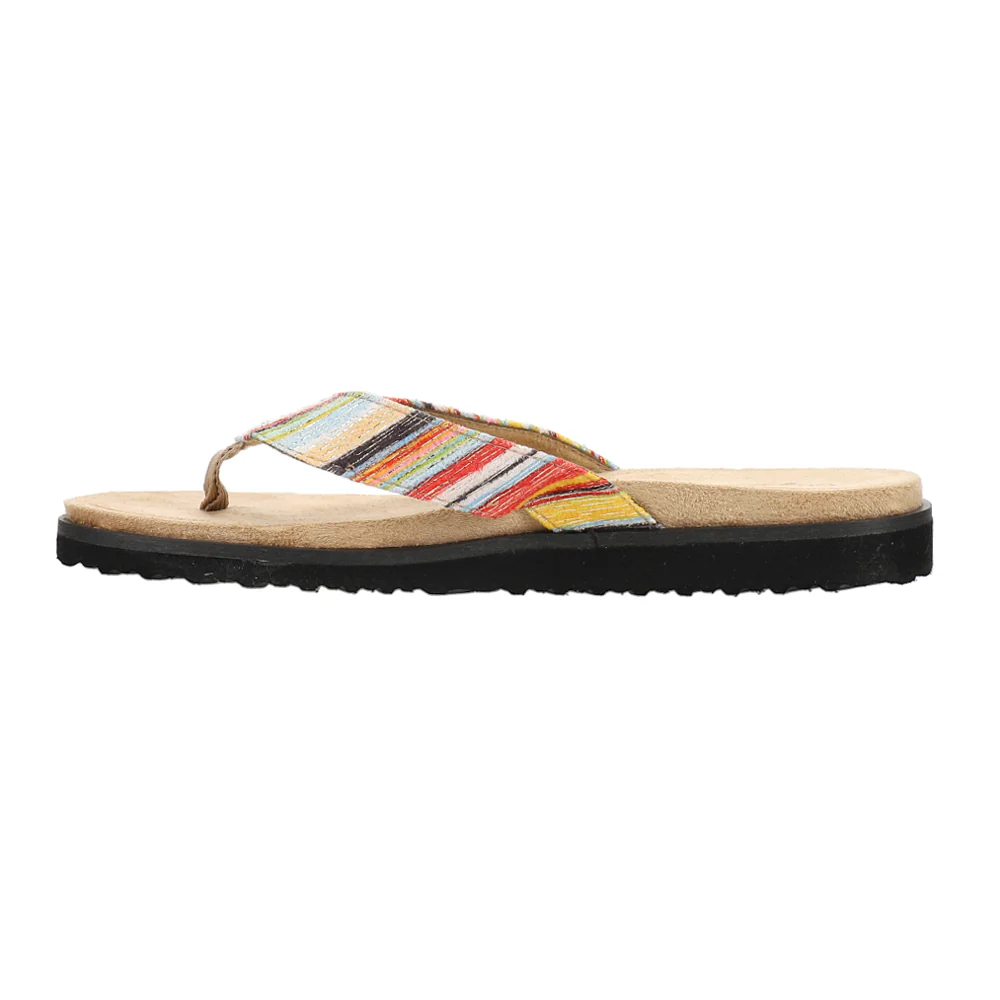 Stevie Striped Flip Flops - Image 3