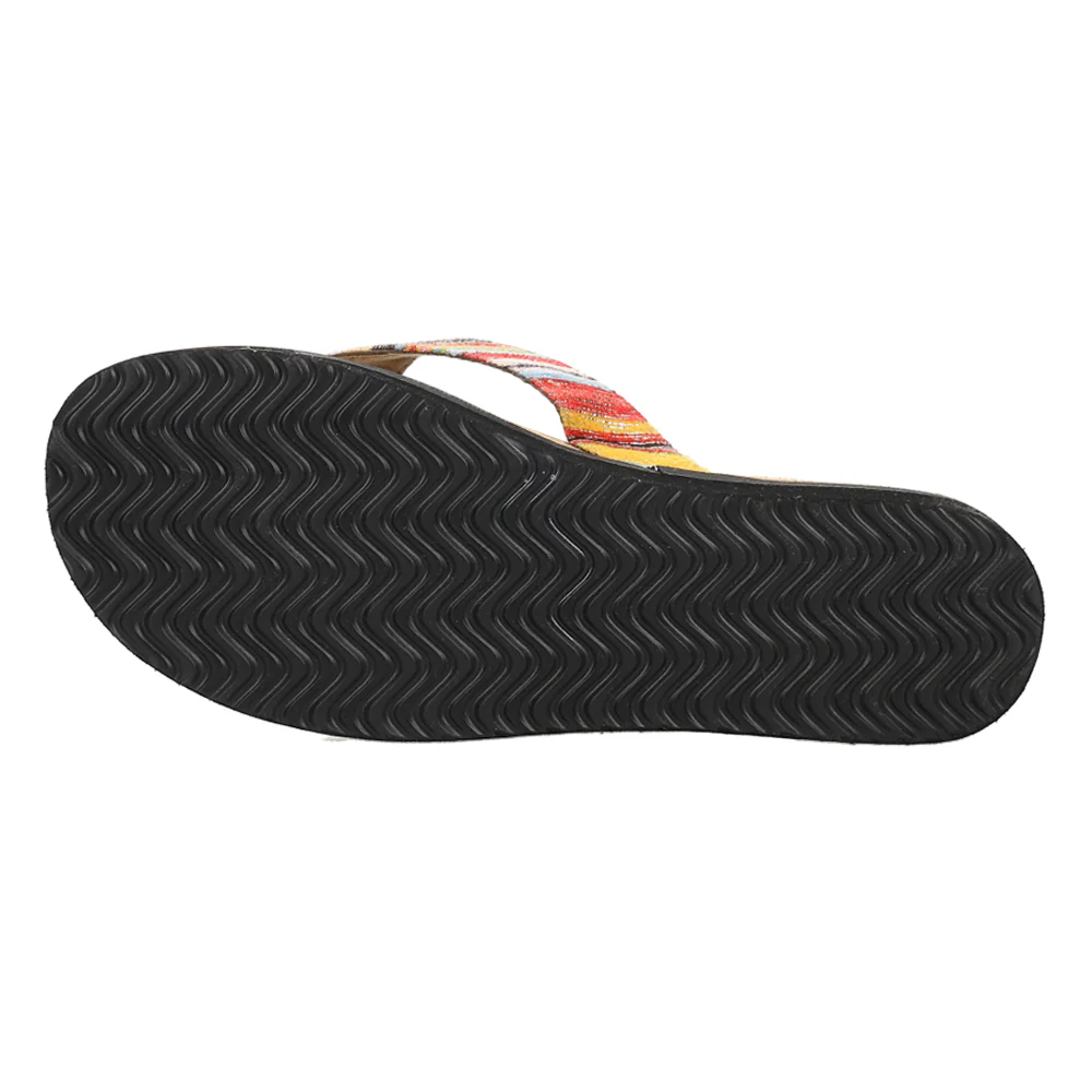 Stevie Striped Flip Flops - Image 5