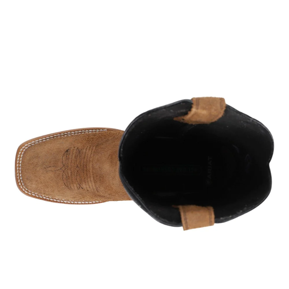 Sting Embroidered Square Toe Pull On Cowboy Boots - Image 4