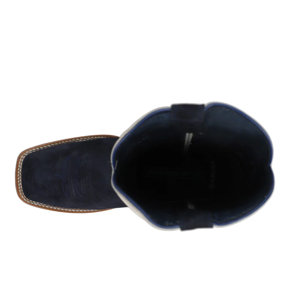 Sting Embroidered Square Toe Pull On Cowboy Boots - Image 4