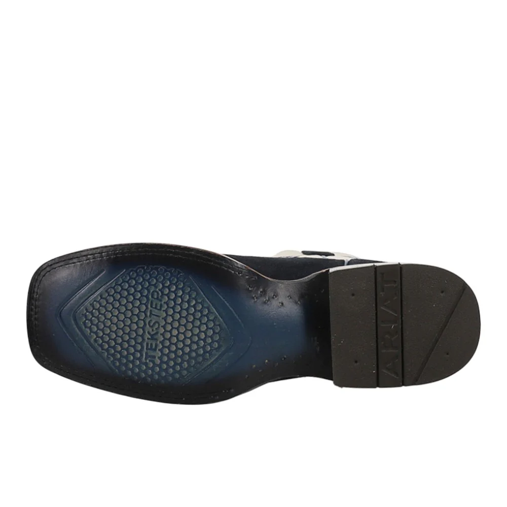 Sting Embroidered Square Toe Pull On Cowboy Boots - Image 5