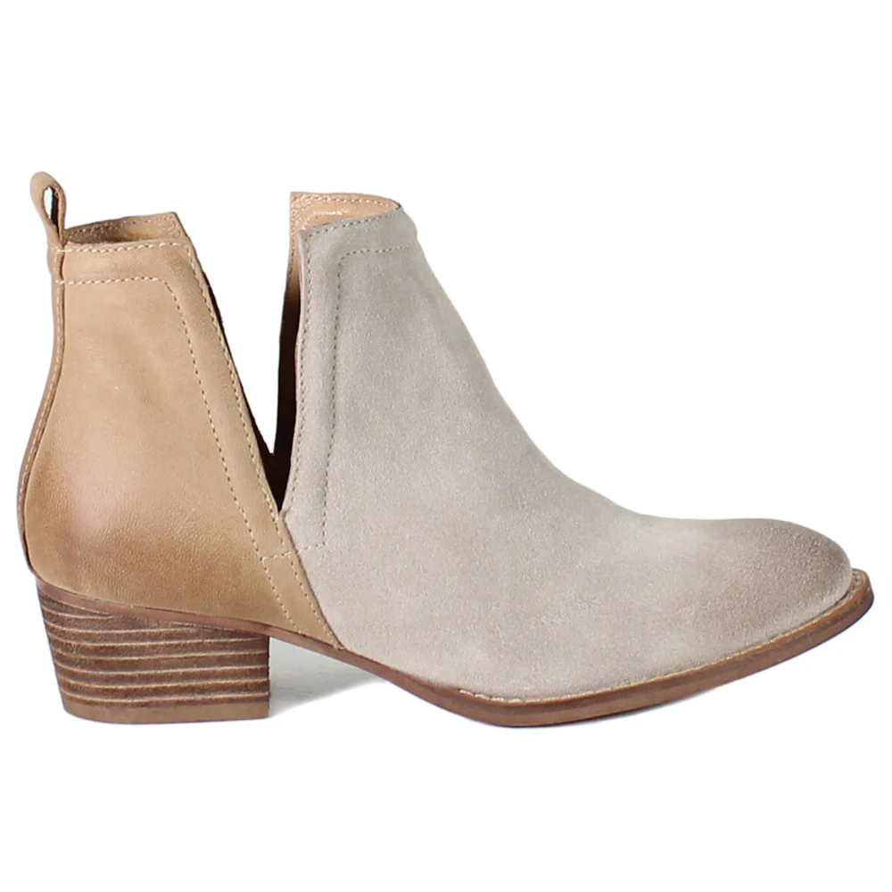 Stop By Pull On Round Toe Booties