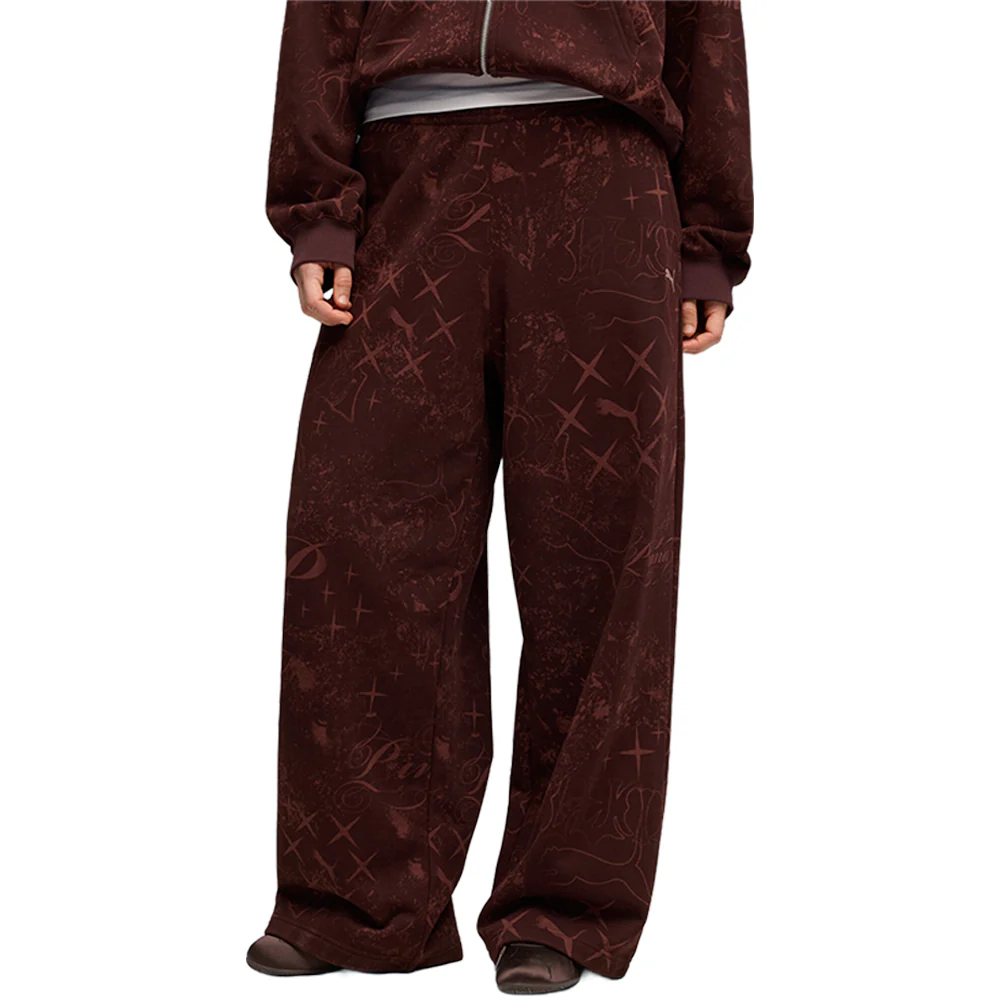 Street Glam Slouchy Graphic Pants - Image 3