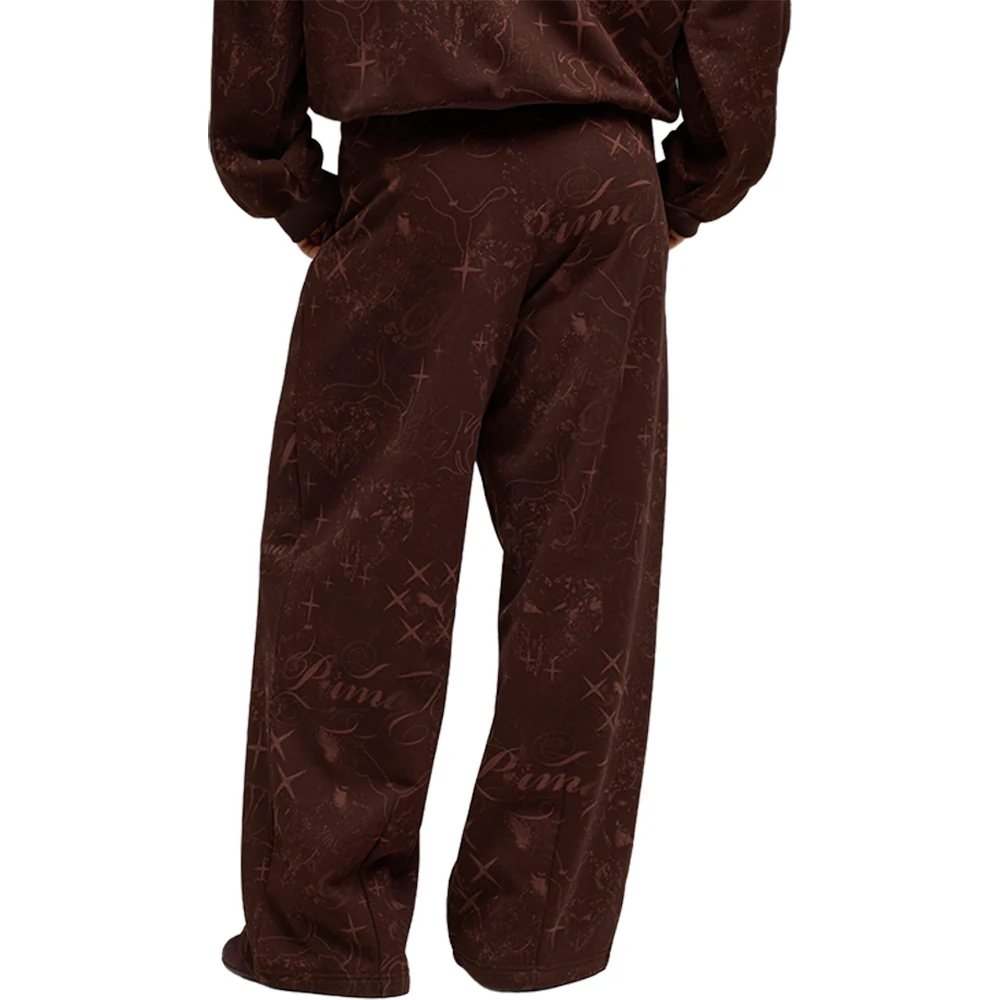Street Glam Slouchy Graphic Pants - Image 4