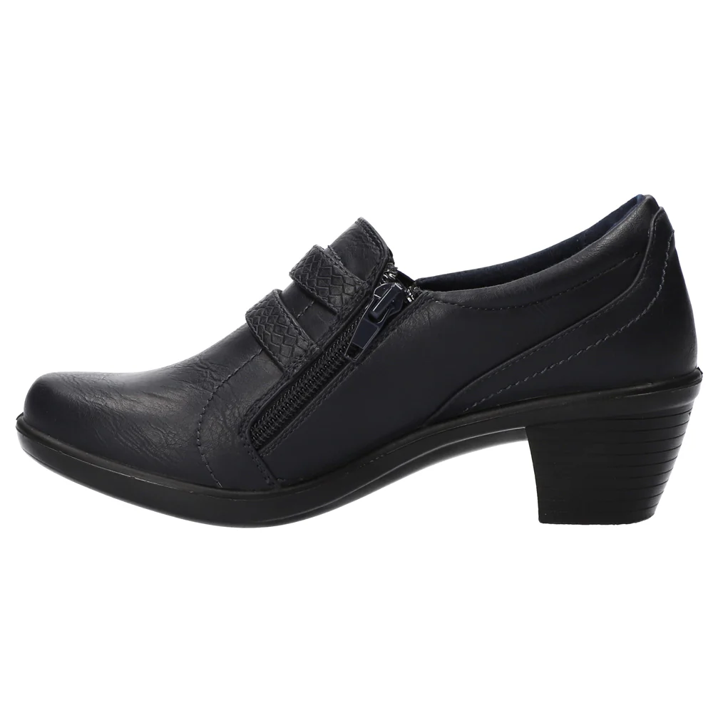 Stroll Round Toe Block Heel Pumps - Image 3