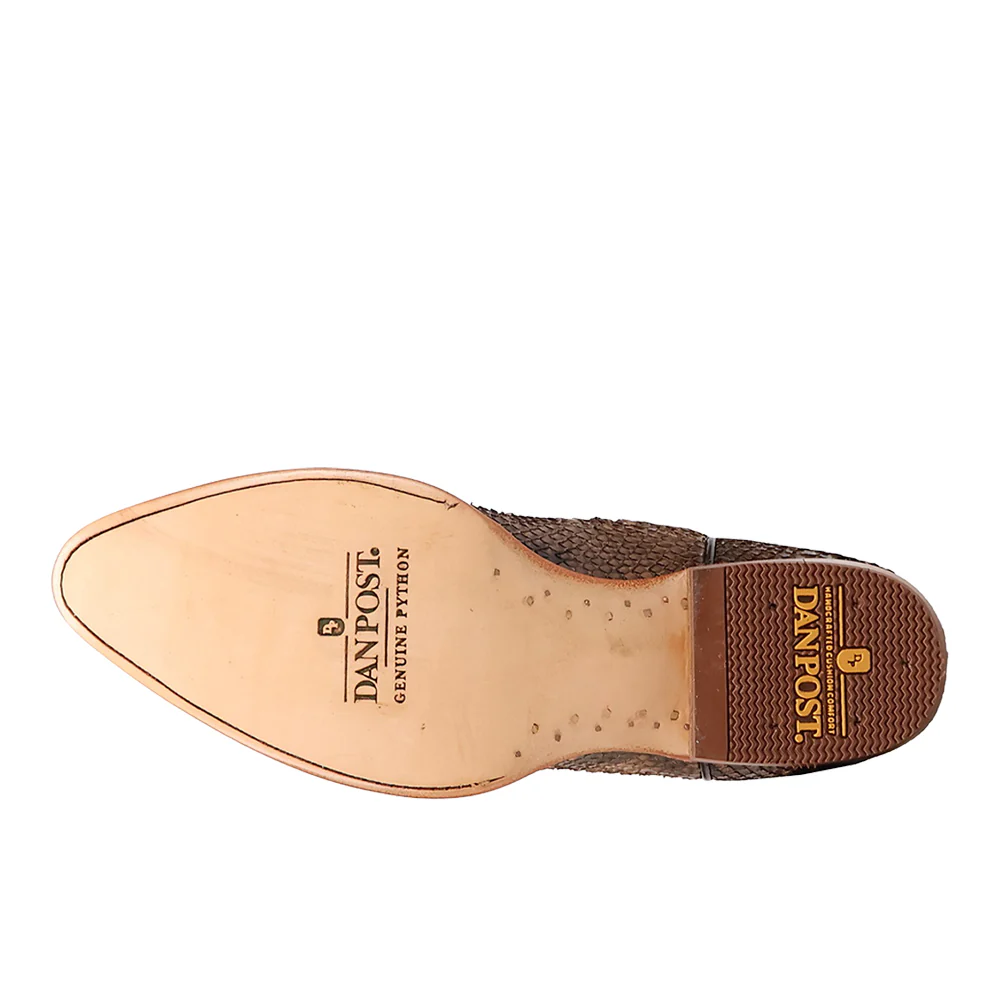 Stryke Back Cut Python Round Toe Pull On Cowboy Boots - Image 5