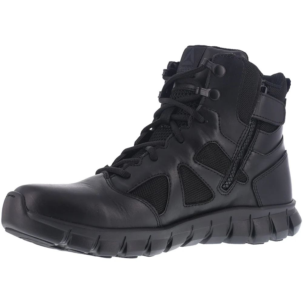 Sublite Cushion Tactical Side Zipper 6 inch Electrical Soft Toe Work Boots - Image 3