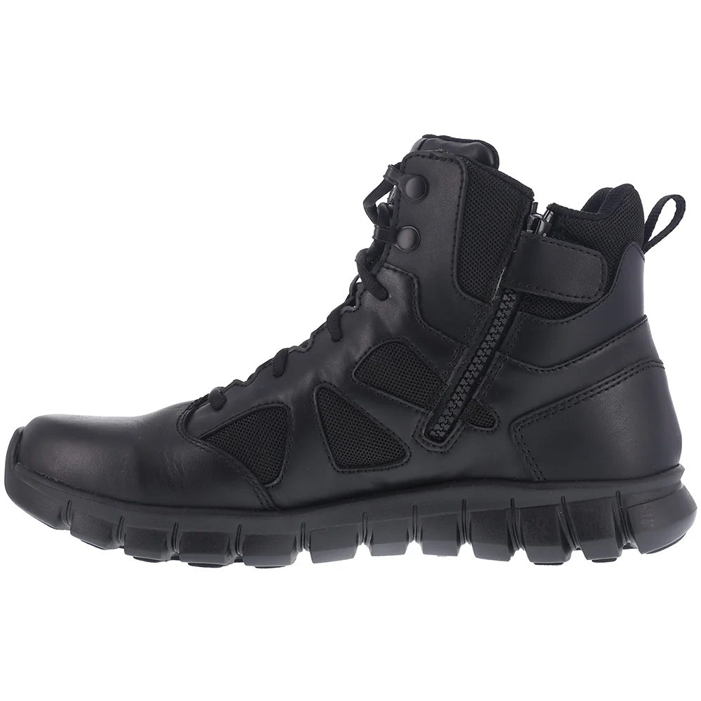 Sublite Cushion Tactical Side Zipper 6 inch Electrical Soft Toe Work Boots - Image 4