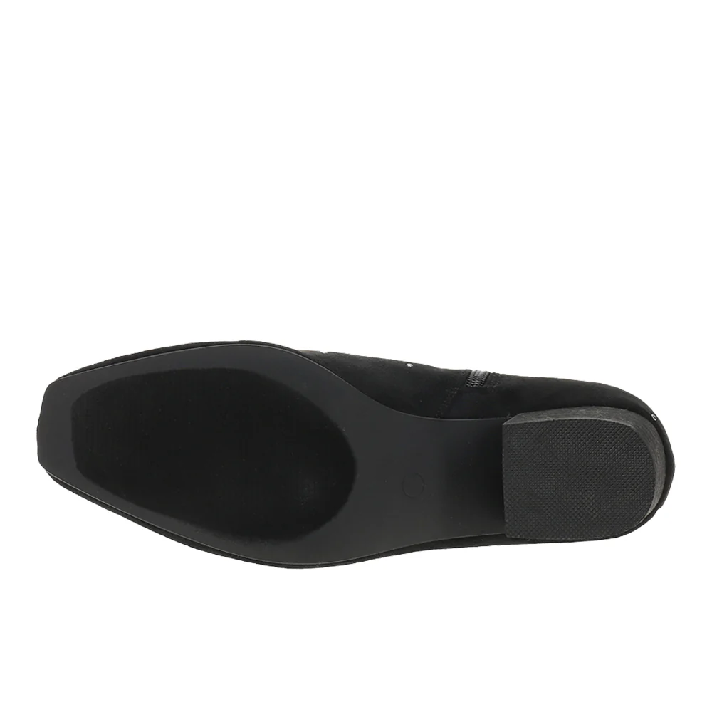 Such A Tease Square Toe Zippered Boots - Image 5