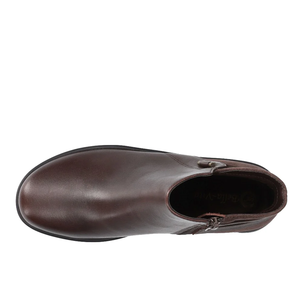 Sueann Platform Ankle Round Toe Zippered Booties - Image 4