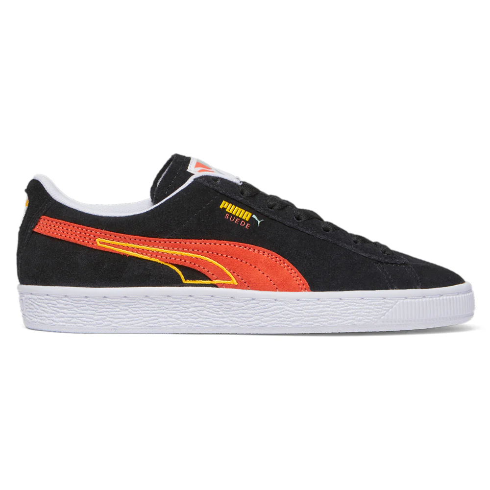 Suede Brand Love Lace Up Sneakers