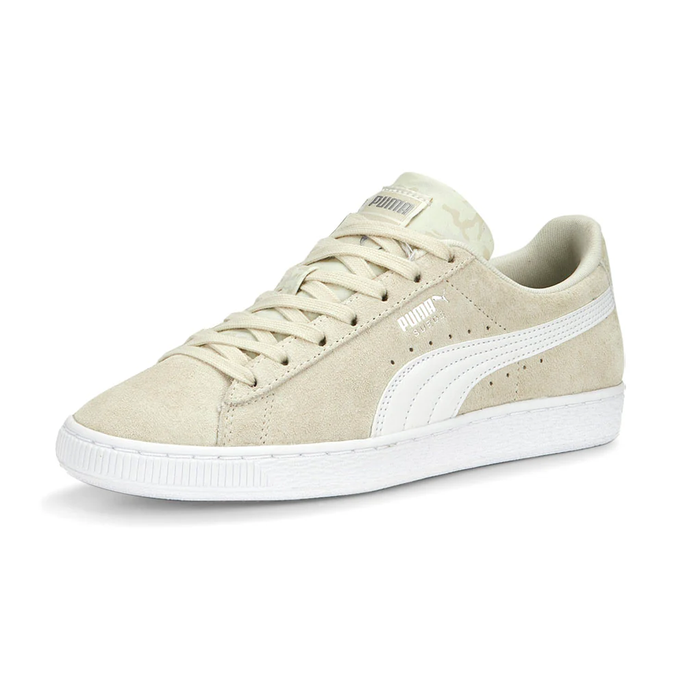Suede Camo Lace Up Sneakers - Image 2